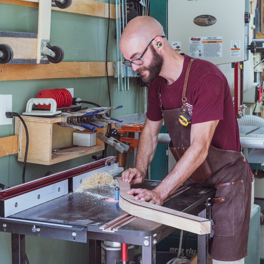 austin_waldo_chair_leg Austin Waldo in Rockler Woodworking Plans